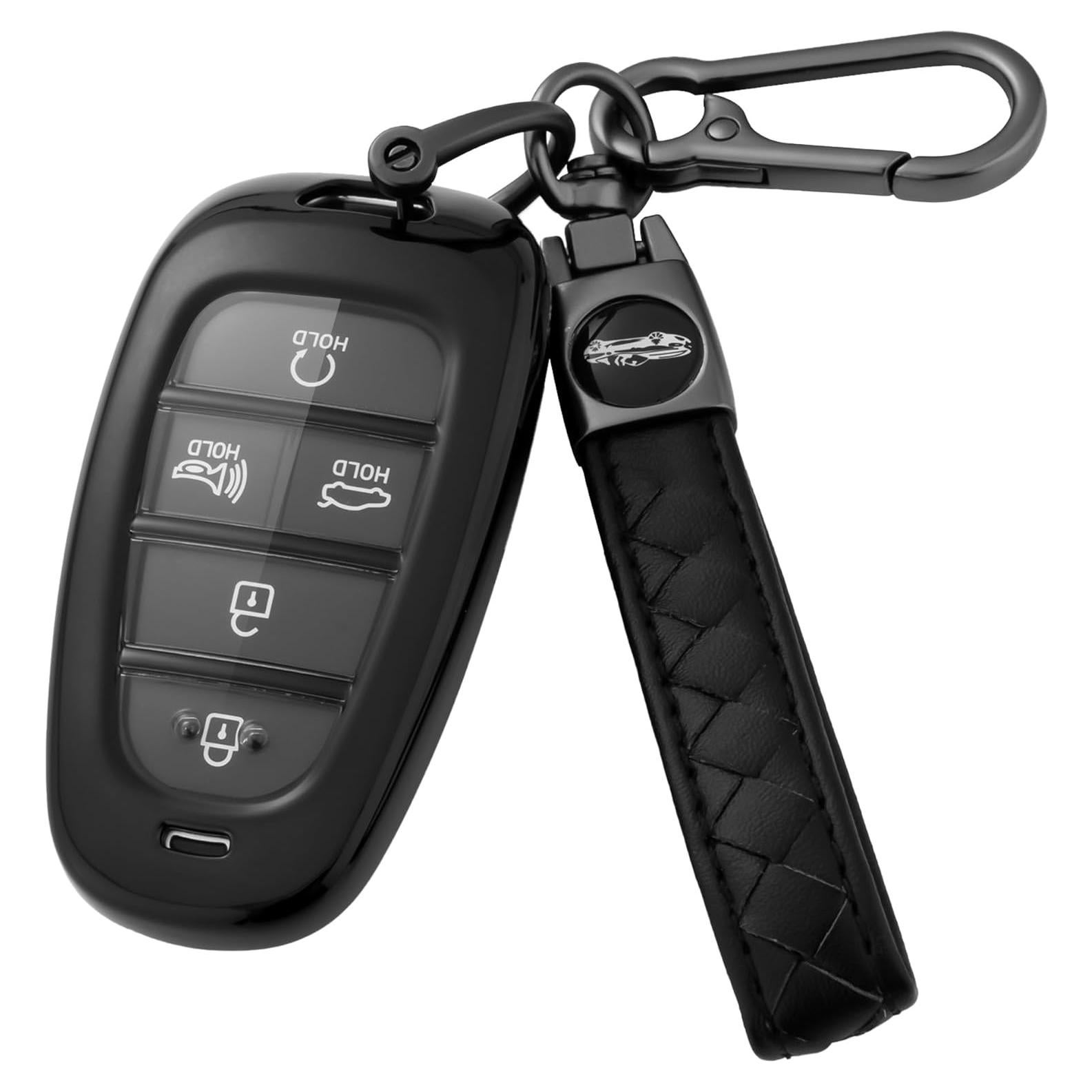 Funda de Llave Hyundai Flensent TPU para Sonata Santa Fe 2022-2025