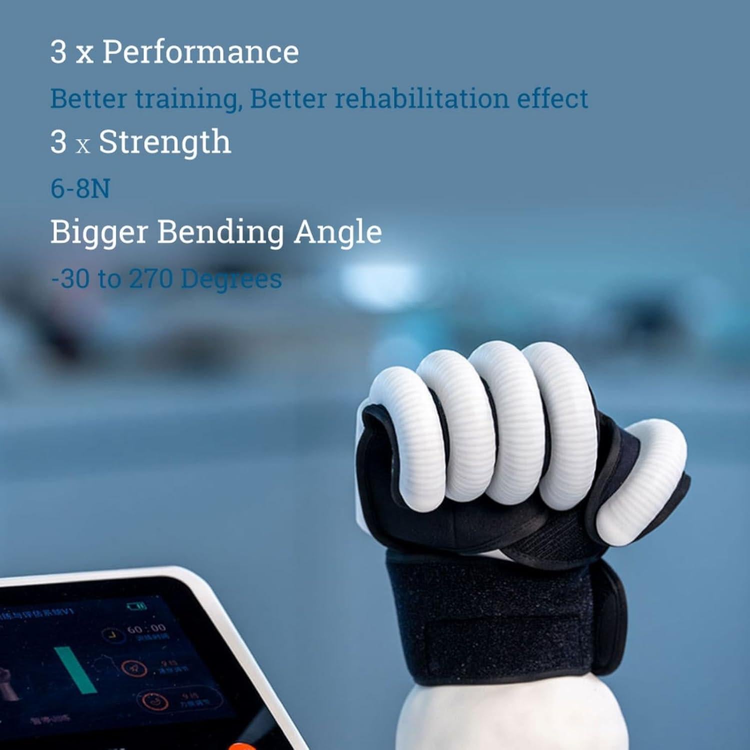 Guantes Robóticos de Rehabilitación Lewitools Izquierdo L