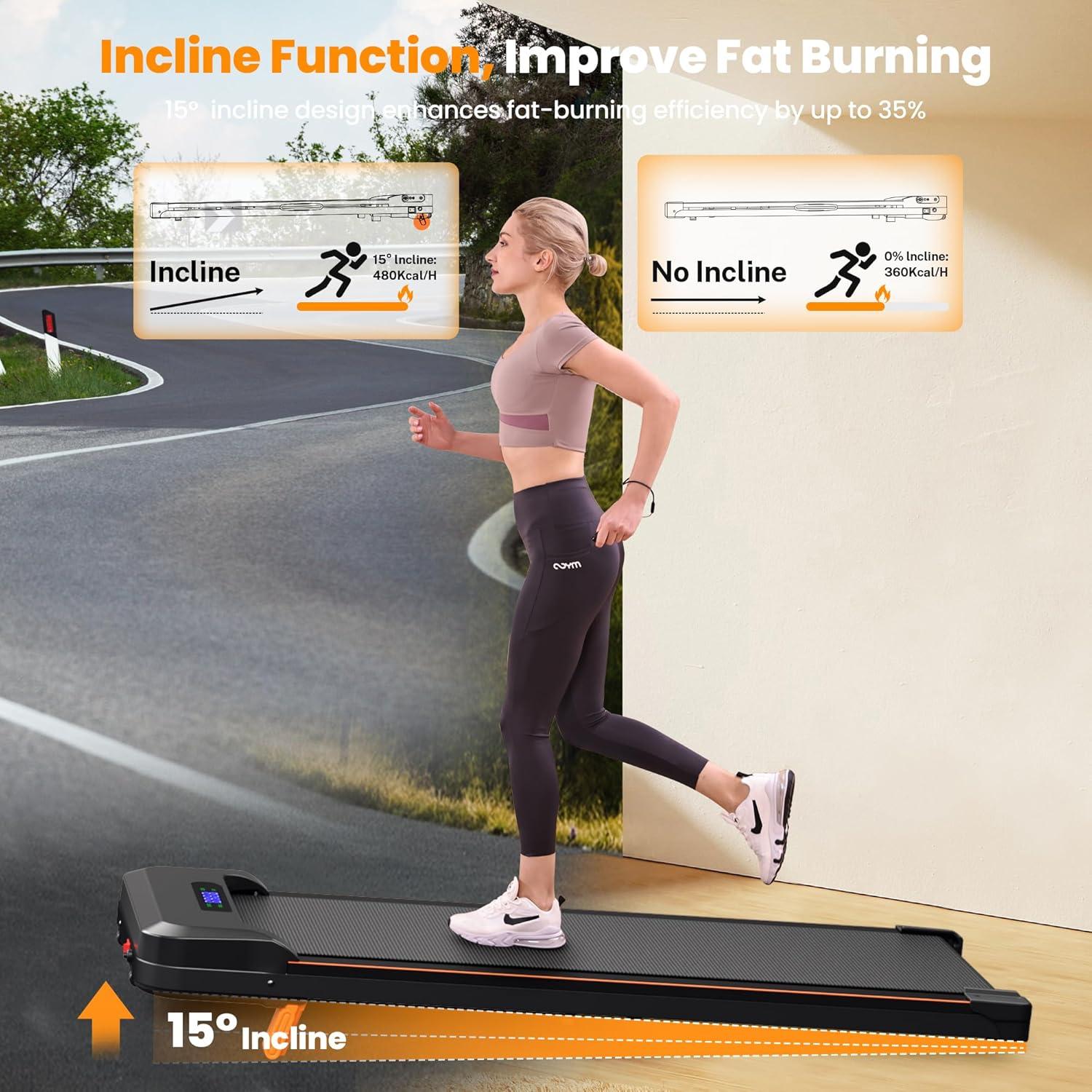 Caminadora Plegable ACTFLAME TM500 2.5HP Inclinación 15°