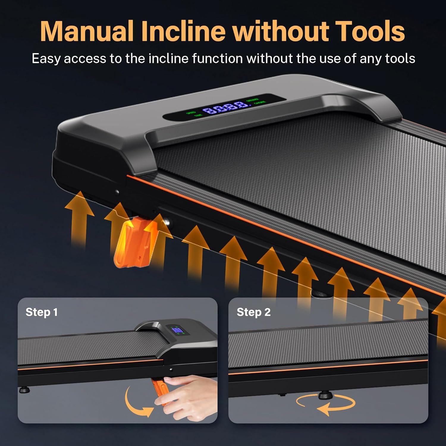 Caminadora Plegable ACTFLAME TM500 2.5HP Inclinación 15°