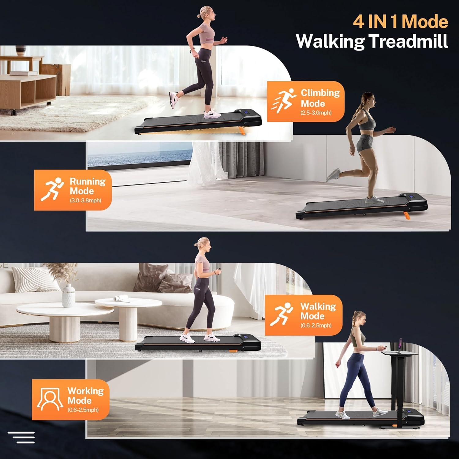 Caminadora Plegable ACTFLAME TM500 2.5HP Inclinación 15°