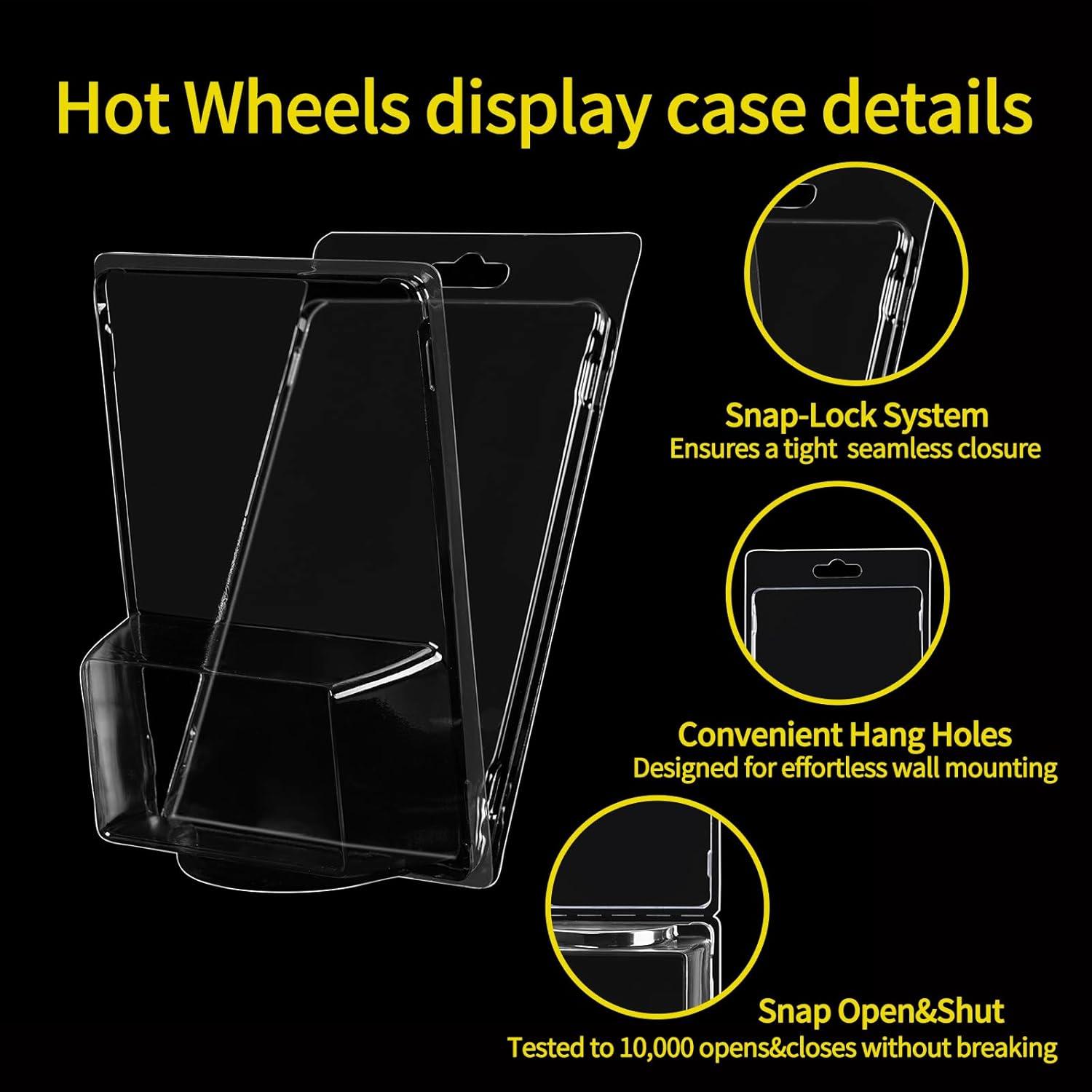 Paquete de 12 Carcasas de Exhibición ISPEUIAL para Hot Wheels