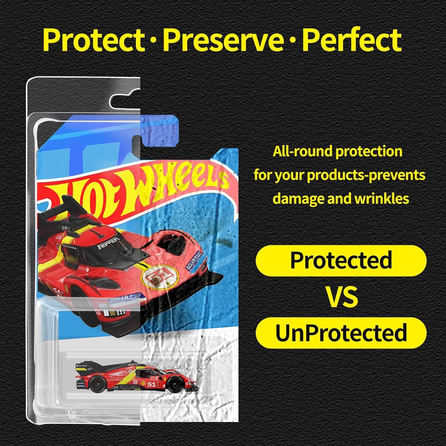 Paquete de 12 Carcasas de Exhibición ISPEUIAL para Hot Wheels