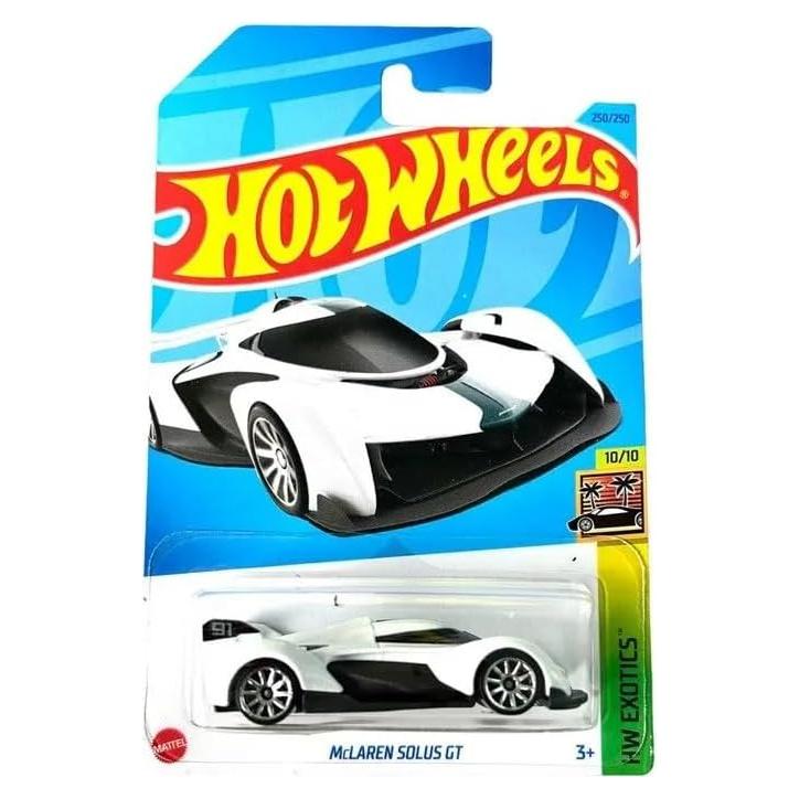 Auto Hot Wheels McLaren Solus GT - 8 cm - Edades 3+