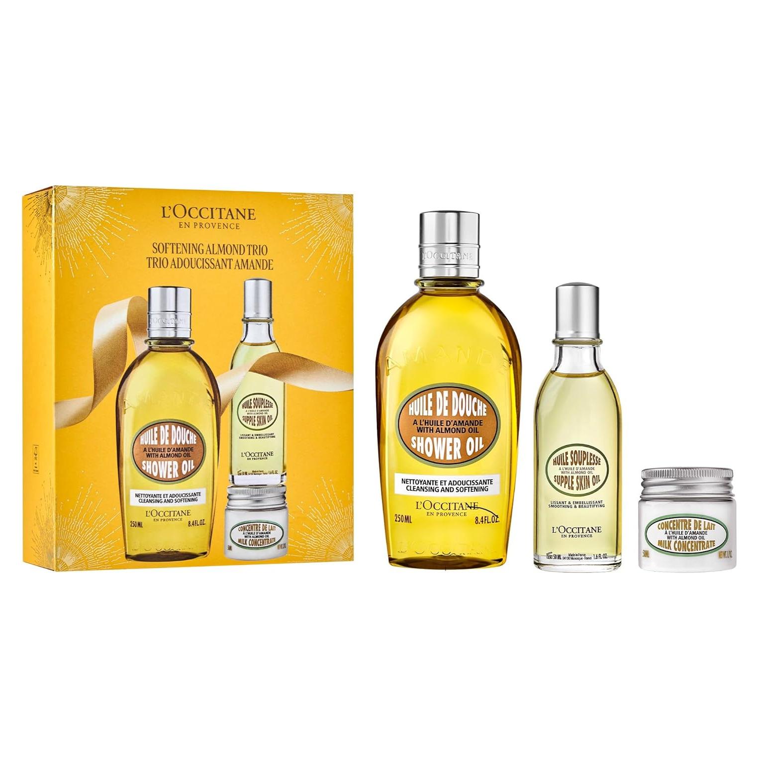 Set de Regalo L'Occitane Suavizante Piel Almendra 3 Piezas