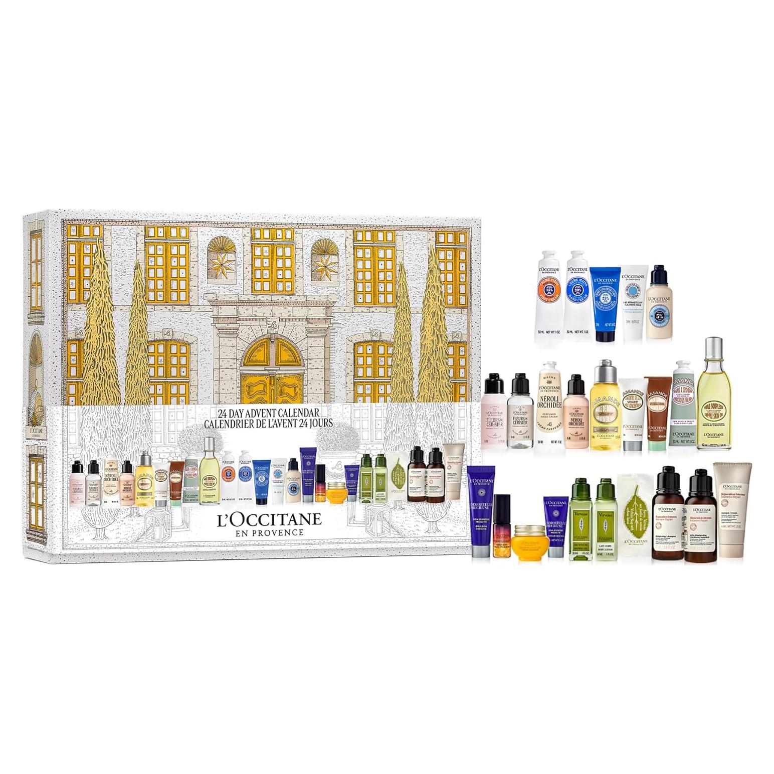 Calendario de Adviento L'Occitane 2022 32.3x8.5x28cm