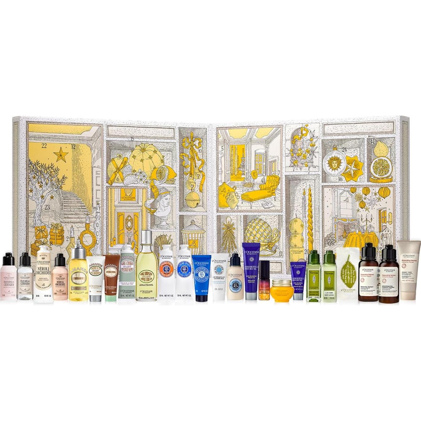 Calendario de Adviento L'Occitane 2022 32.3x8.5x28cm