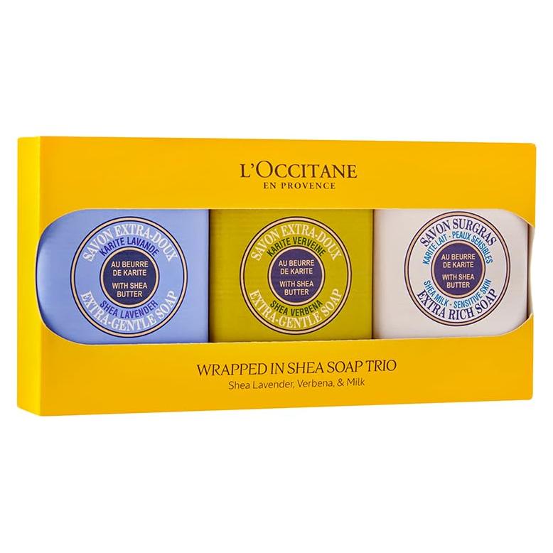 Jabón Extra Suave L'OCCITANE Manteca de Karité 3 Piezas