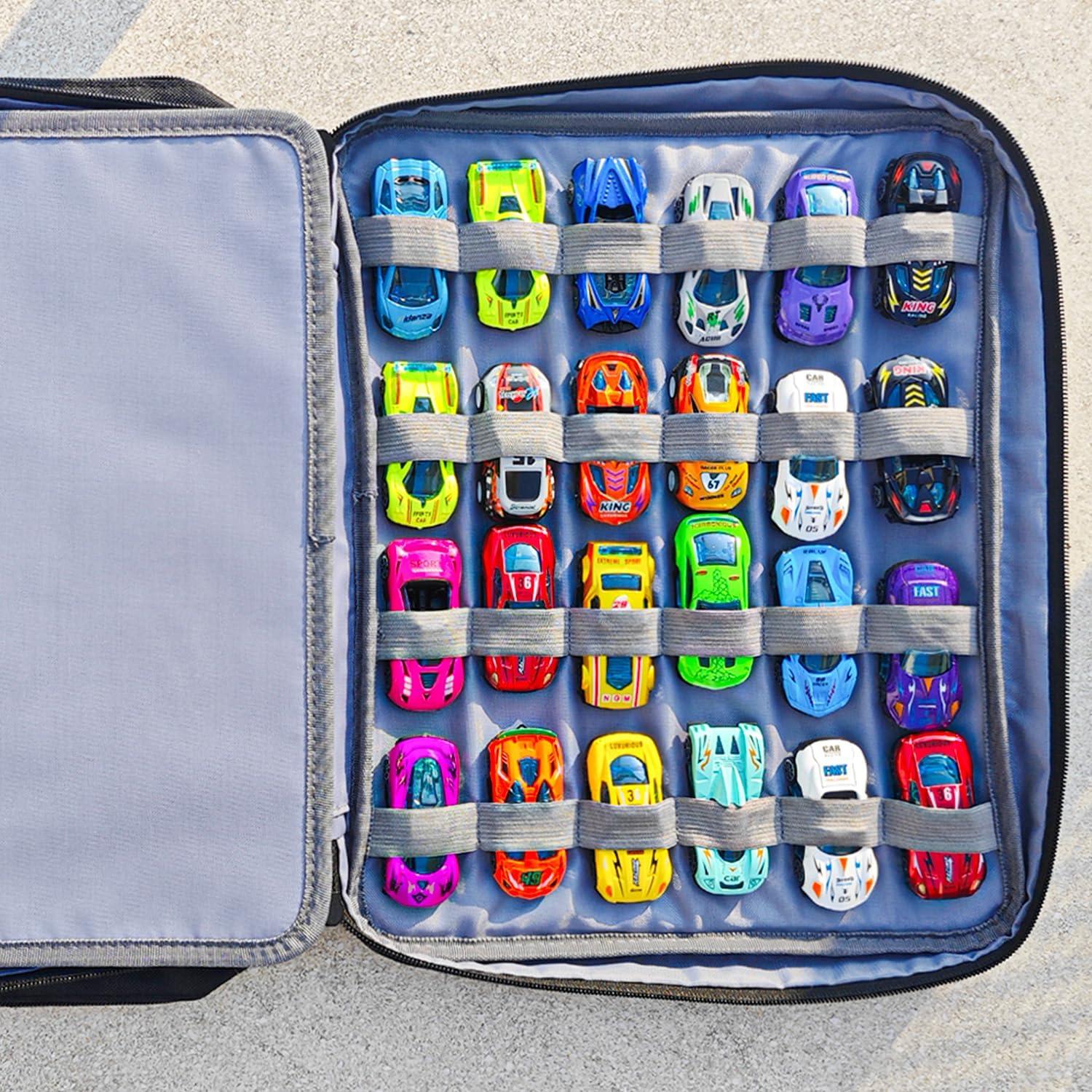 Bolsa de Almacenamiento para 96 Coches de Juguete miiinaps - Negro