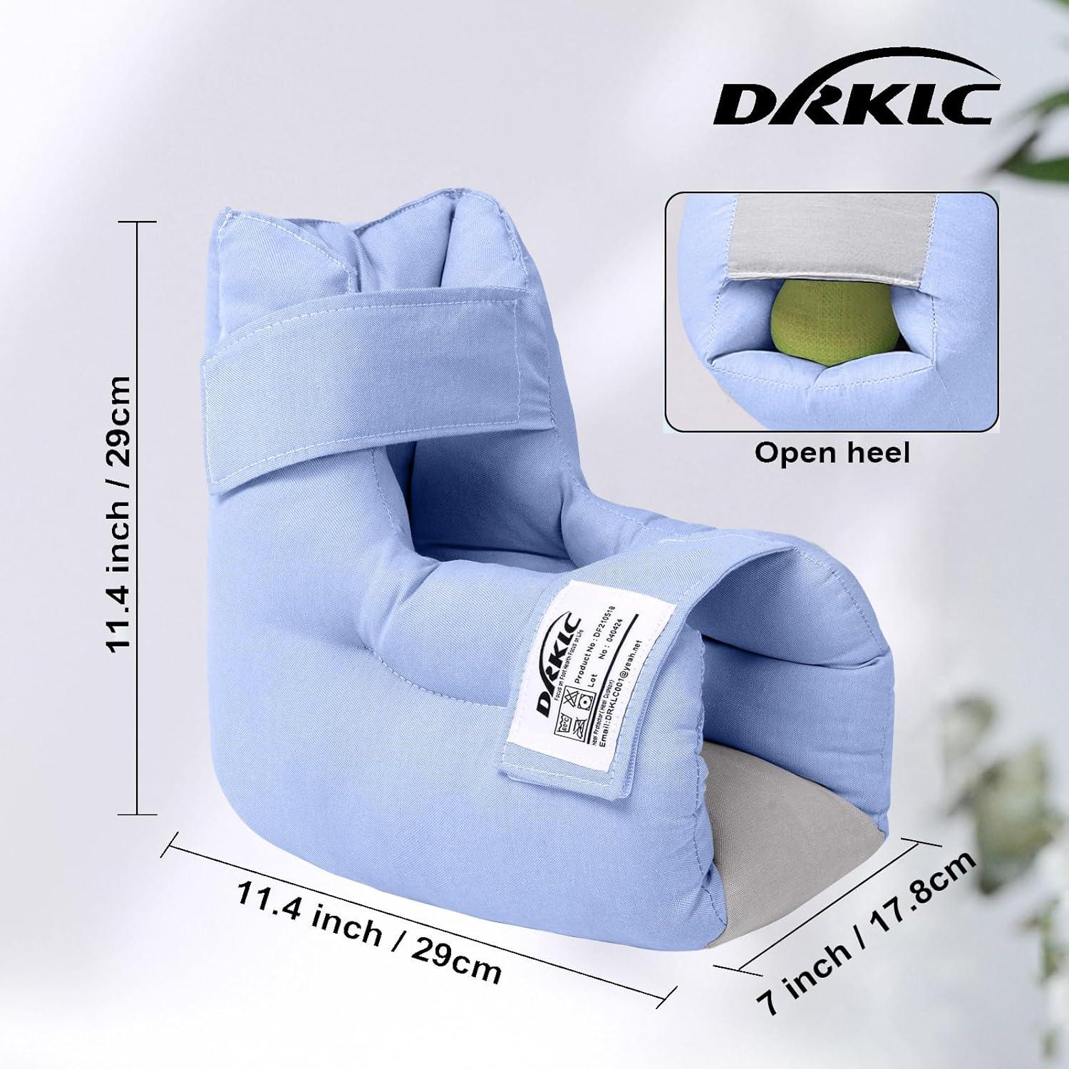 Cojín Protector de Talón DRKLC Ajustable para Llagas