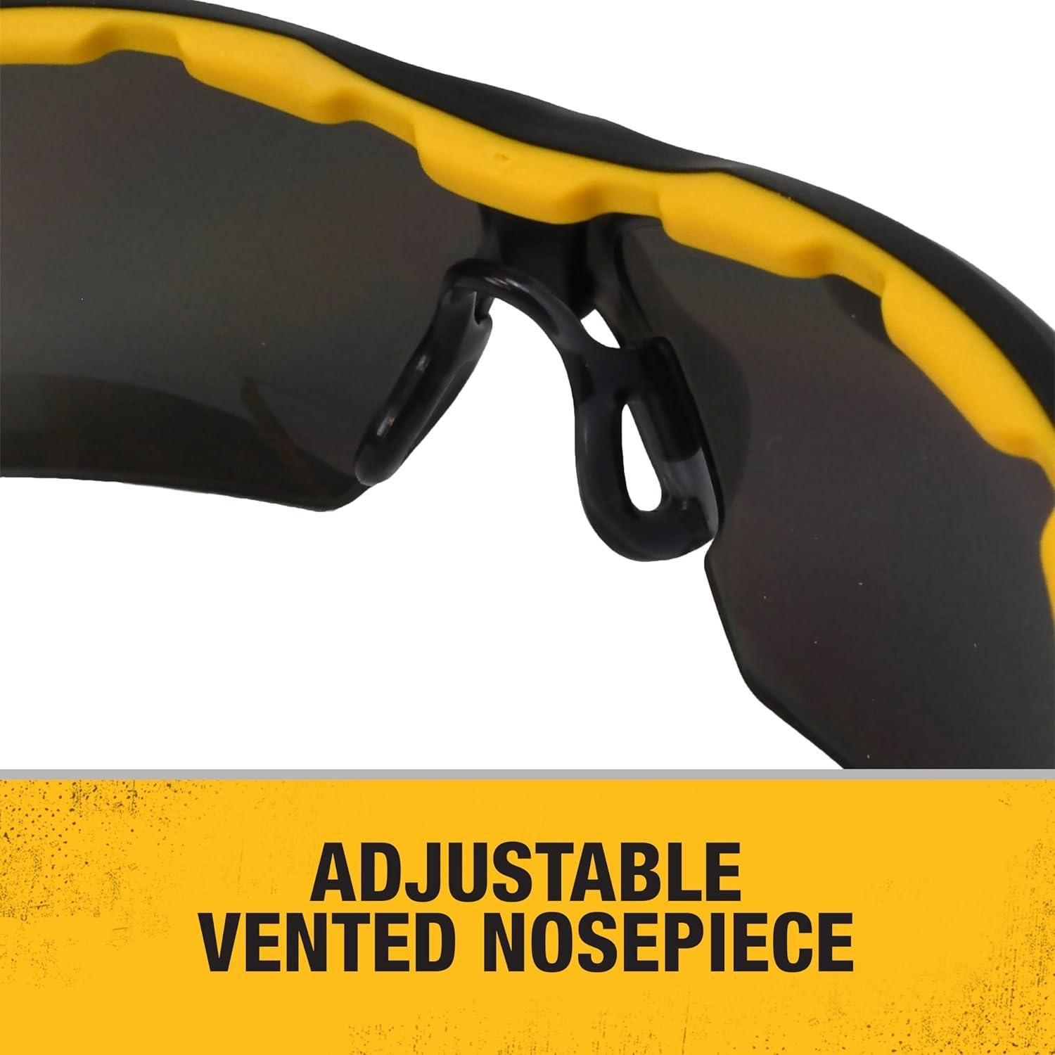 Gafas de Seguridad DEWALT DPG108 Renovator Unisex Negro/Amarillo
