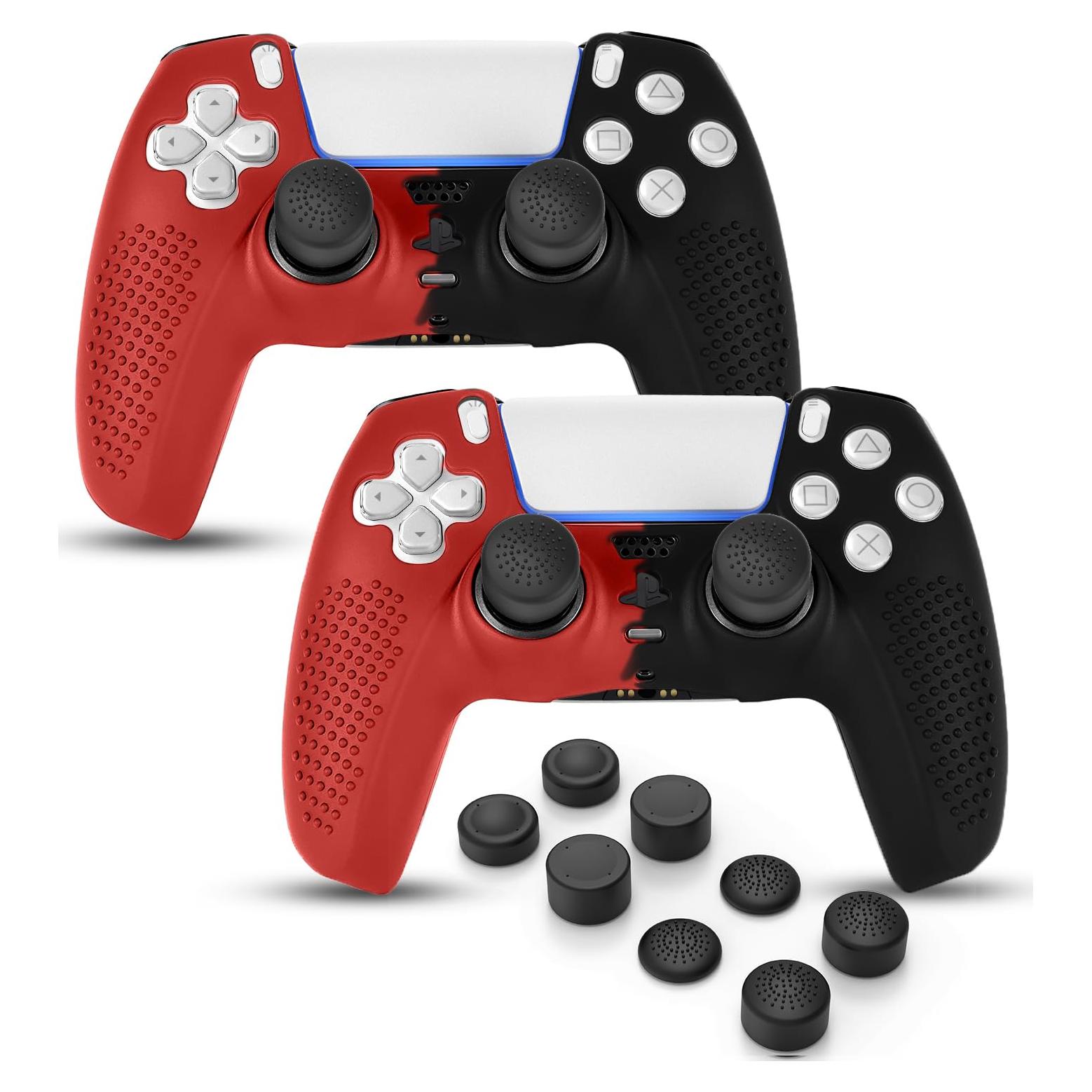 Funda Controlador PS5 FAMOMI Silicona Antideslizante 2 Piezas