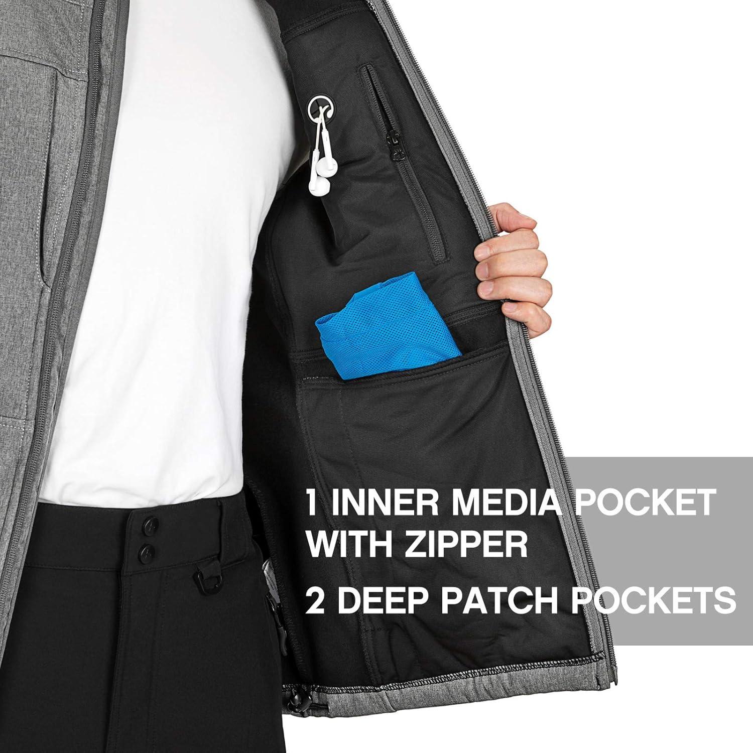 Chaleco de Correr Hombre Outdoor Ventures X-Large 7 Bolsillos