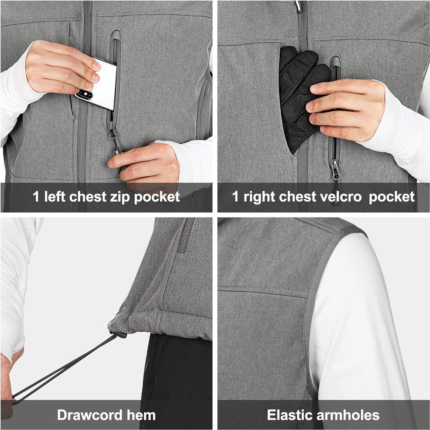 Chaleco de Correr Hombre Outdoor Ventures X-Large 7 Bolsillos