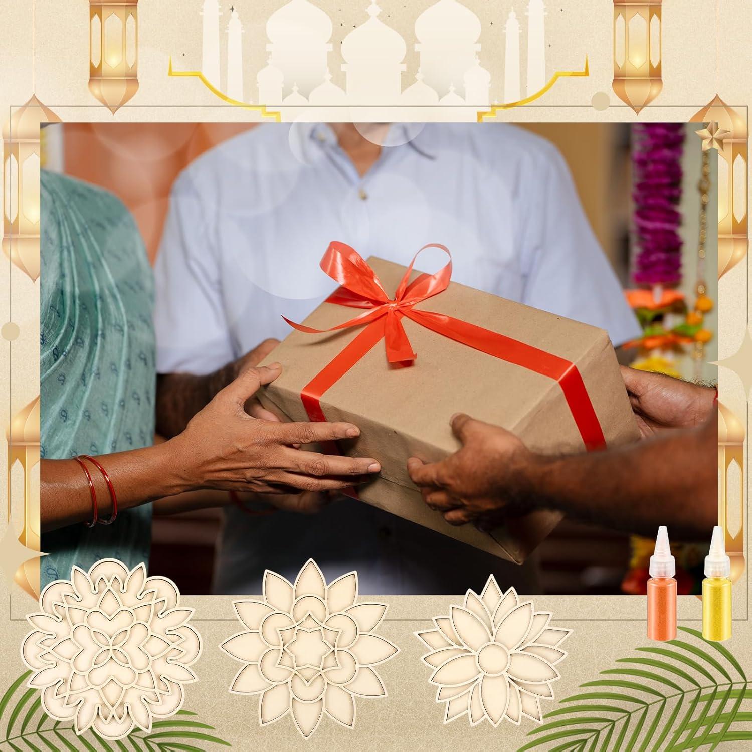 Kit de Arte de Arena Mandala Gilprop 15 Piezas 8 Colores