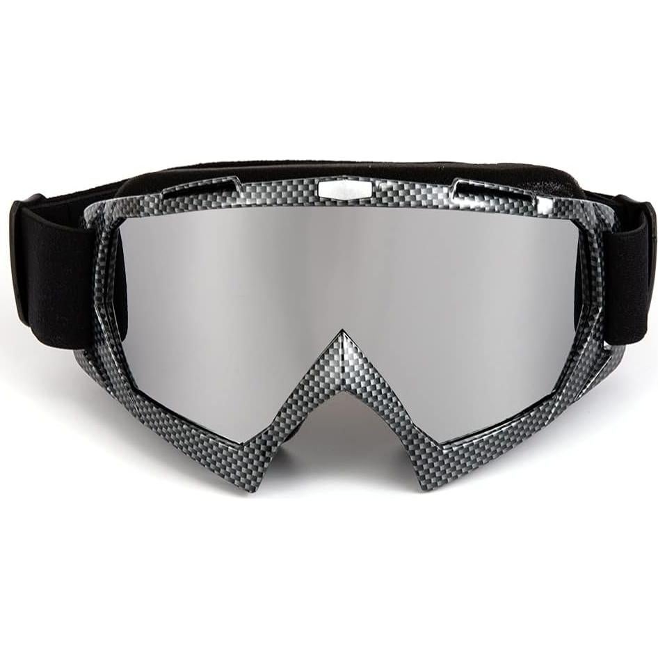 Gafas de Motocicleta Vintage APEBAZY con Lentes Antiempañantes