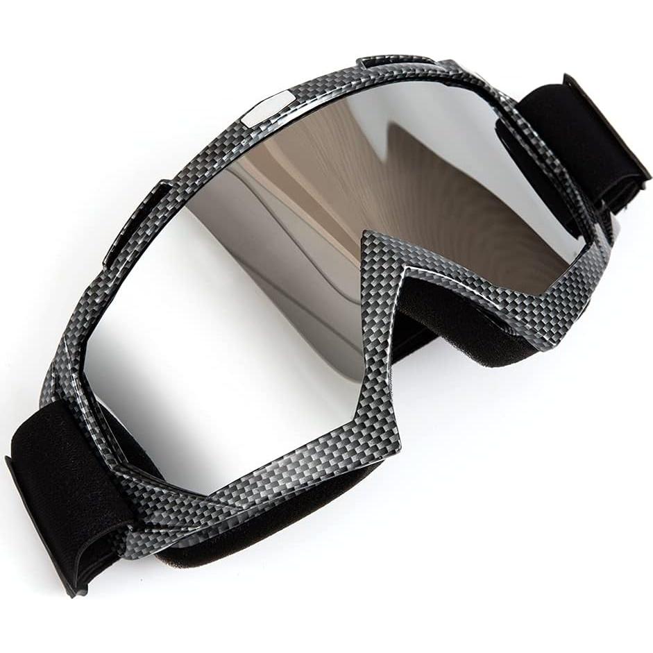 Gafas de Motocicleta Vintage APEBAZY con Lentes Antiempañantes