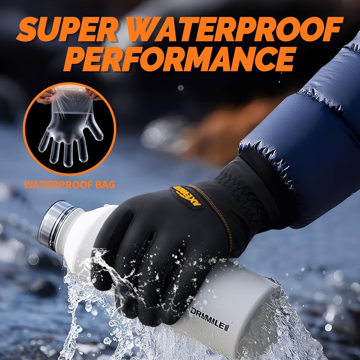 Guantes de Invierno Impermeables Térmicos para Hombres y Mujeres