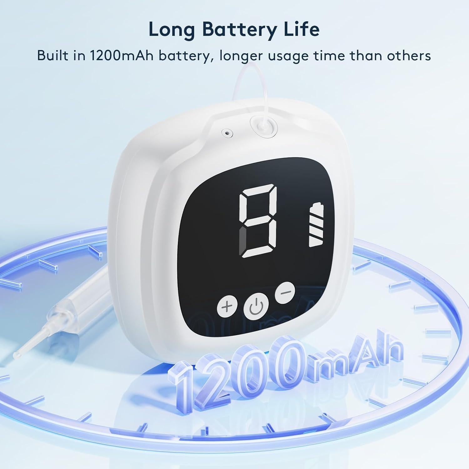 Removedor de Cera de Oído Eléctrico Outstart 9 Niveles Blanco