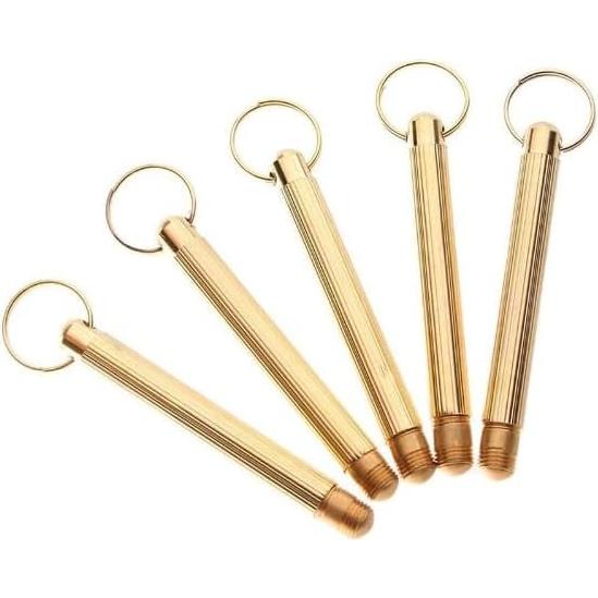 2 Piezas Cuchara Plegable de Cobre Luhaomisky para Cerumen