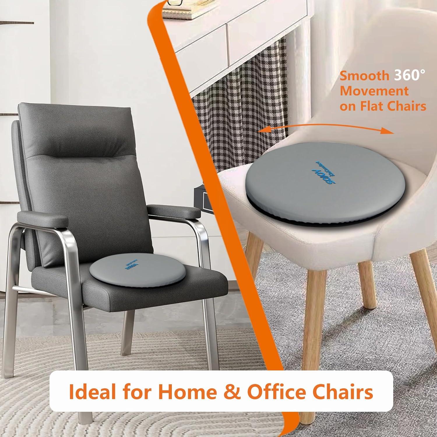 Cojín Giratorio Sojoy SJ164A0 con Gel y Espuma Viscoelástica 34 cm