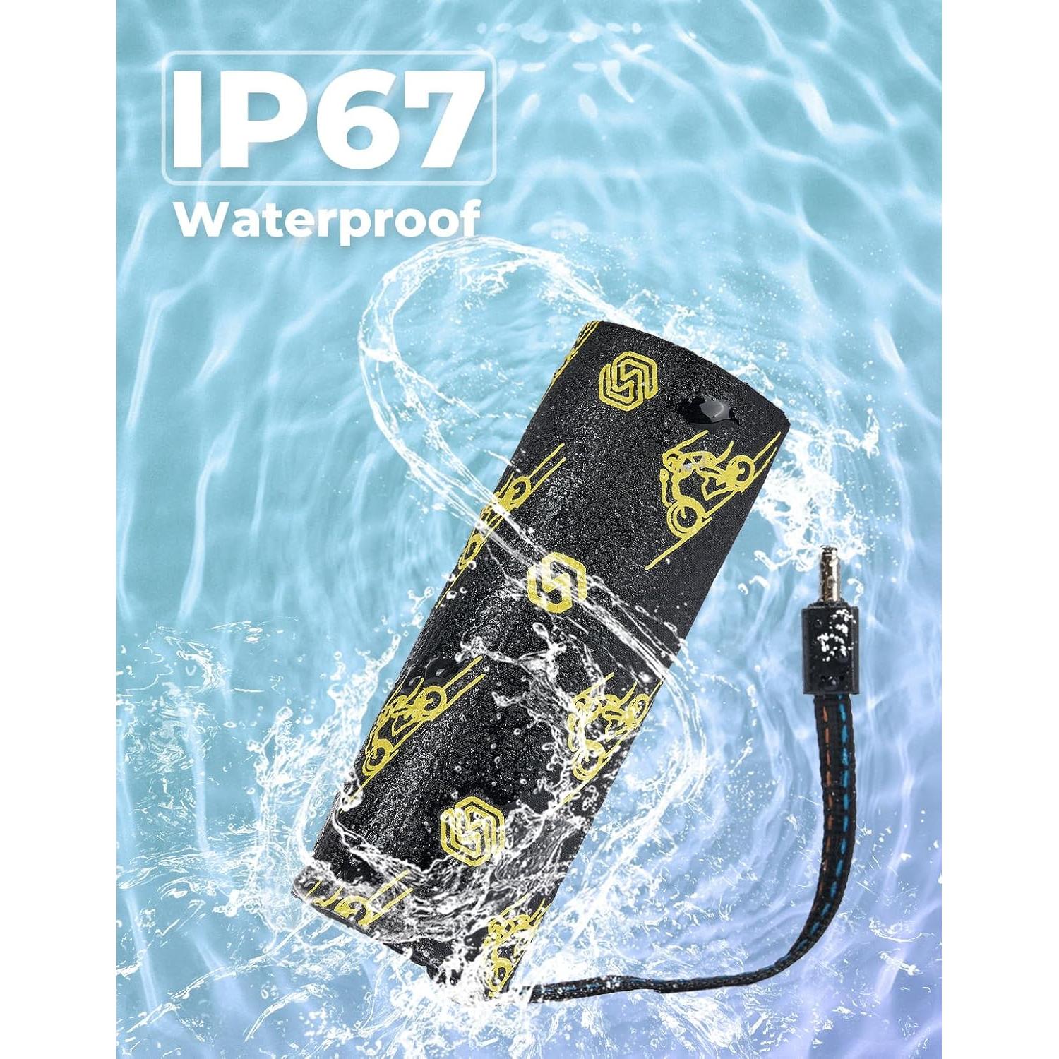 Almohadillas de Agarre Calentadas KEMIMOTO 12V IP67 3 Niveles