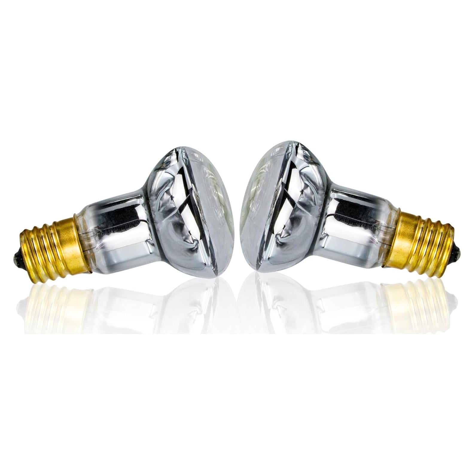 Bombilla de Lava IoF 25W E17 R39 2-Pack Amarillo