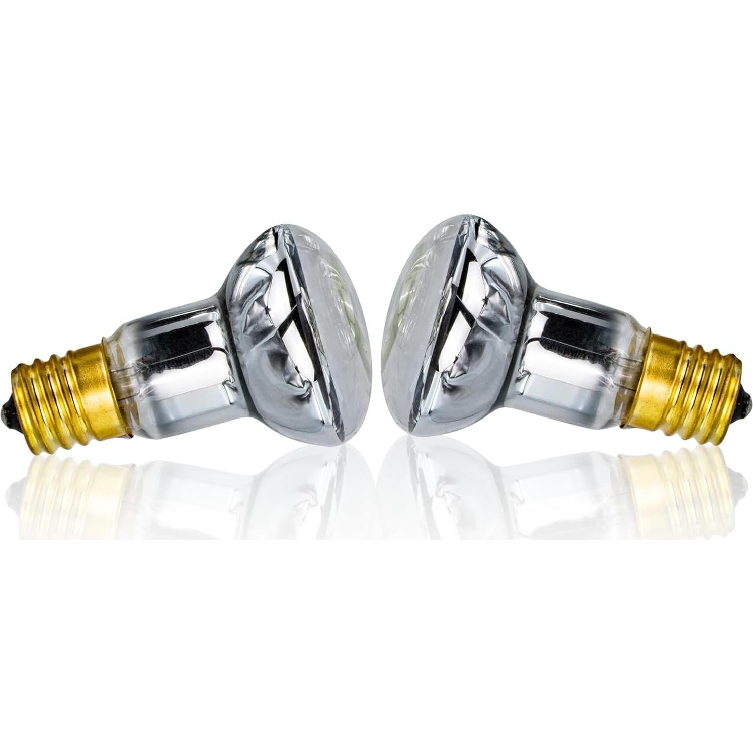 Bombilla de Lava IoF 25W E17 R39 2-Pack Amarillo