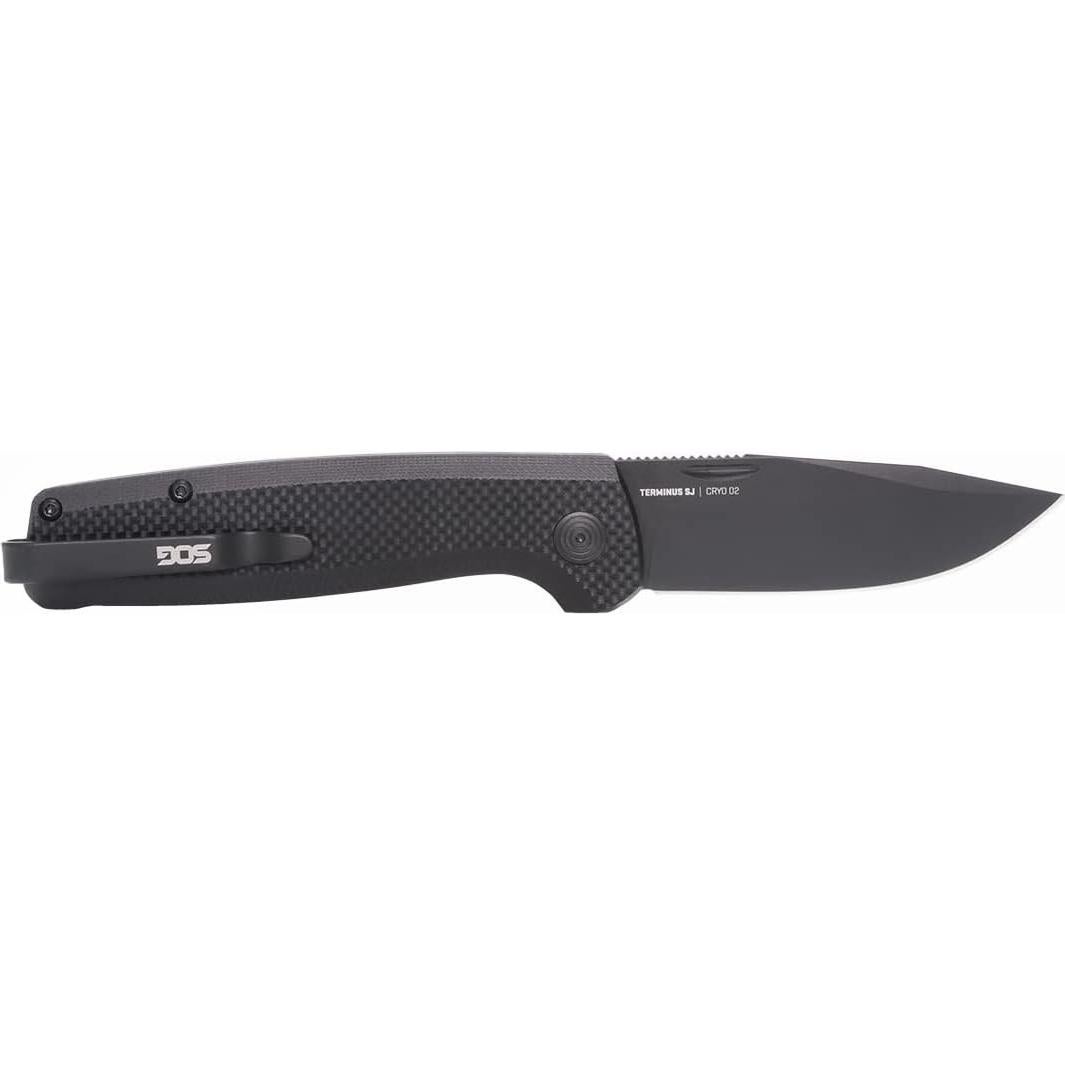 Cuchillo Plegable SOG Terminus SJ G10 Acero CRYO D2 7.62 cm