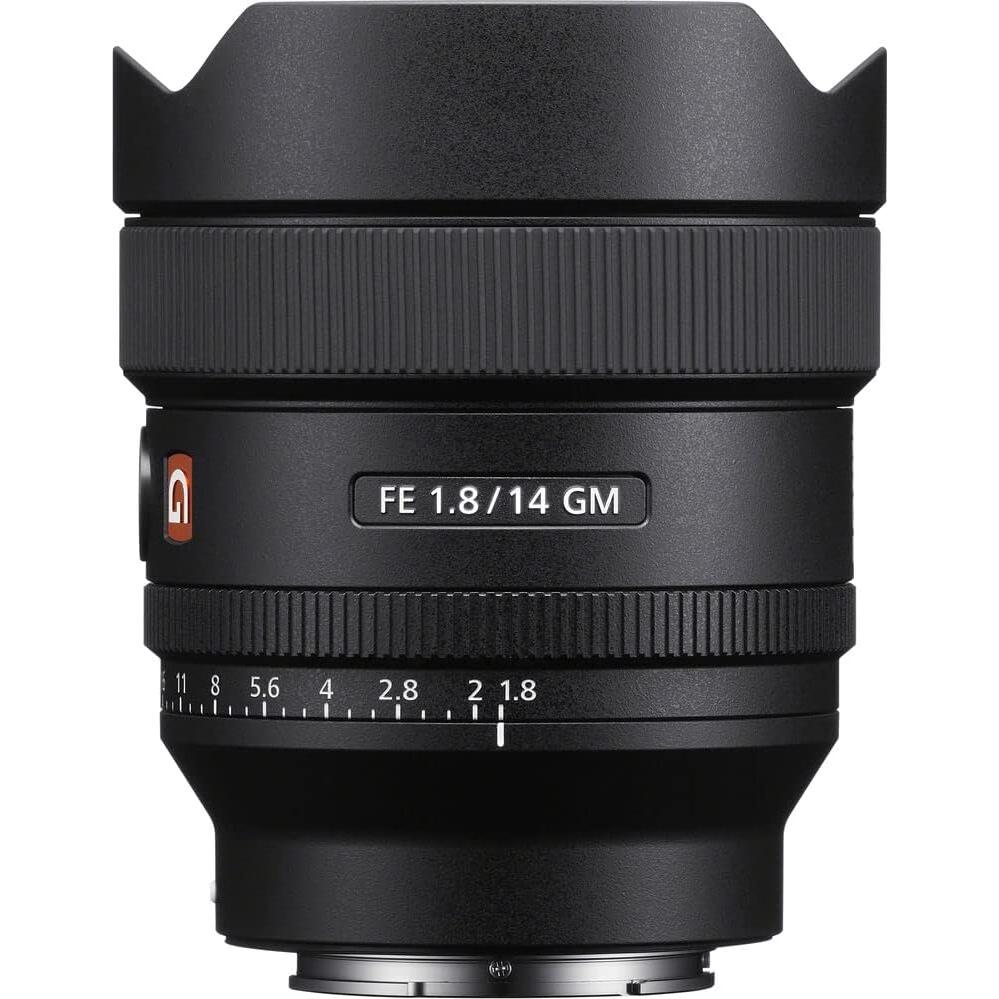 Lente Sony FE 14mm F1.8 GM Ultra-Ancha con Kit de Limpieza