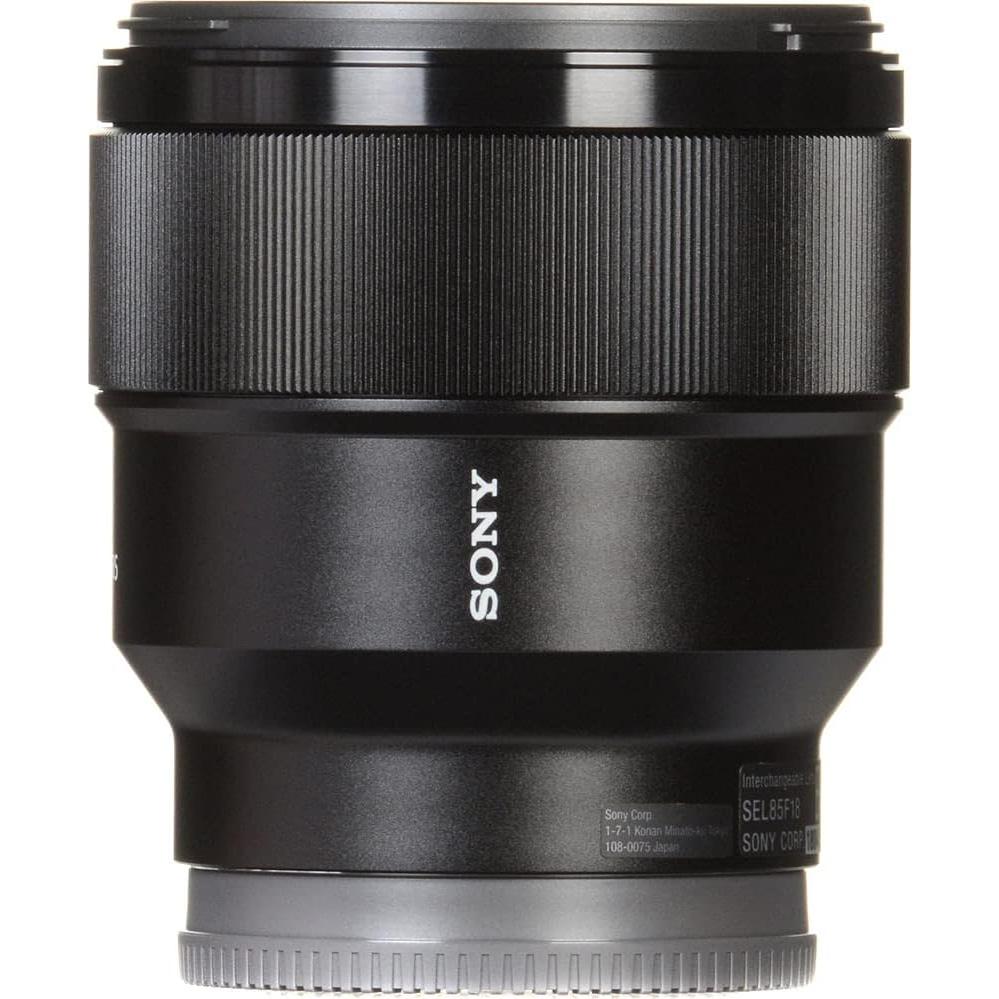 Lente Sony FE 85mm F1.8 Telefoto Prime con Kit de Filtros