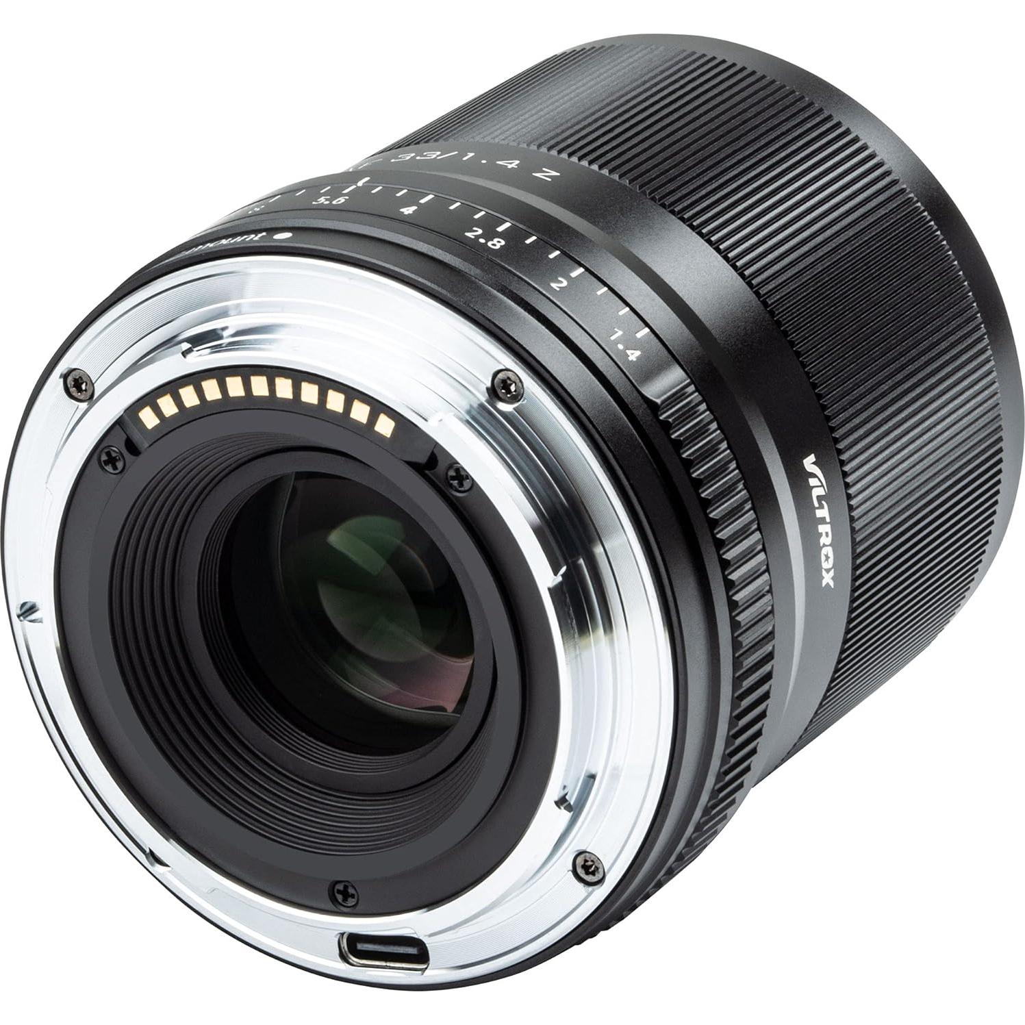 Lente Prime VILTROX 33mm F1.4 Z para Nikon Z APS-C