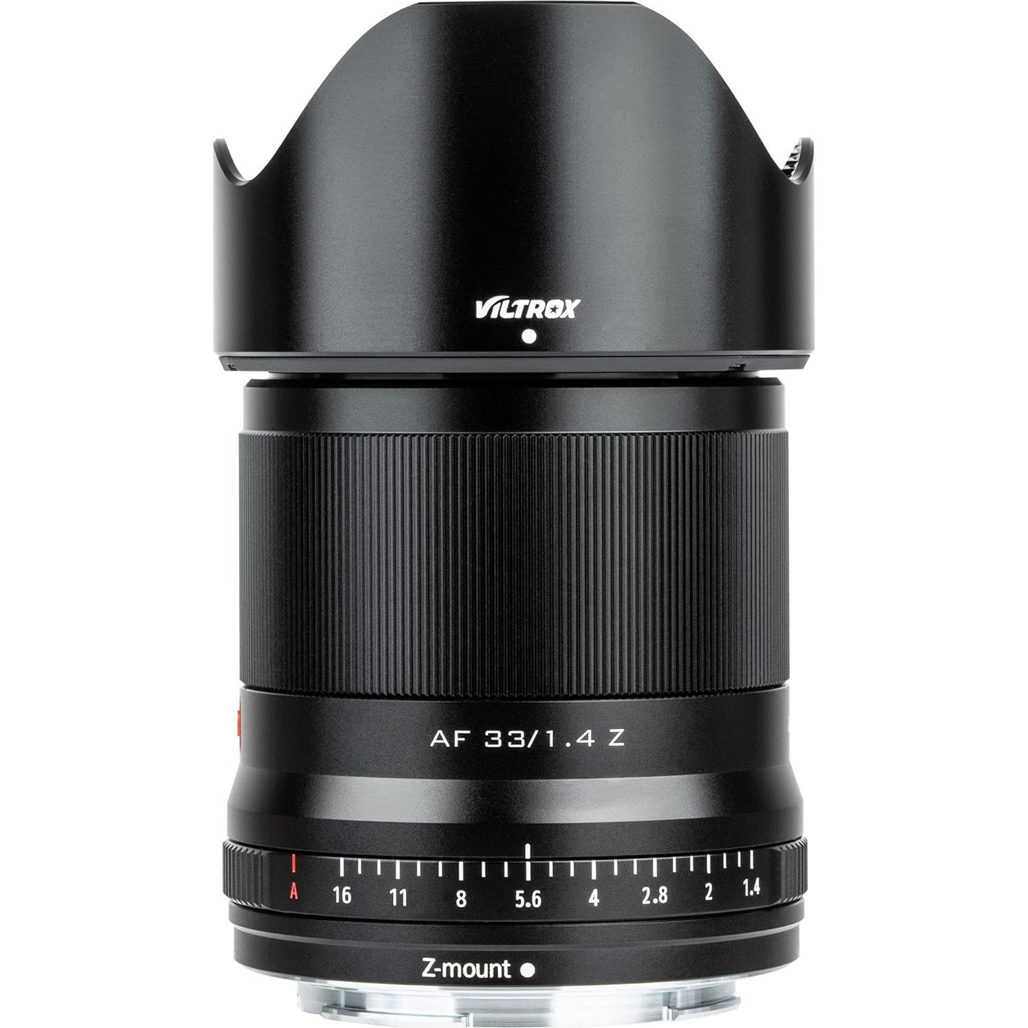 Lente Prime VILTROX 33mm F1.4 Z para Nikon Z APS-C