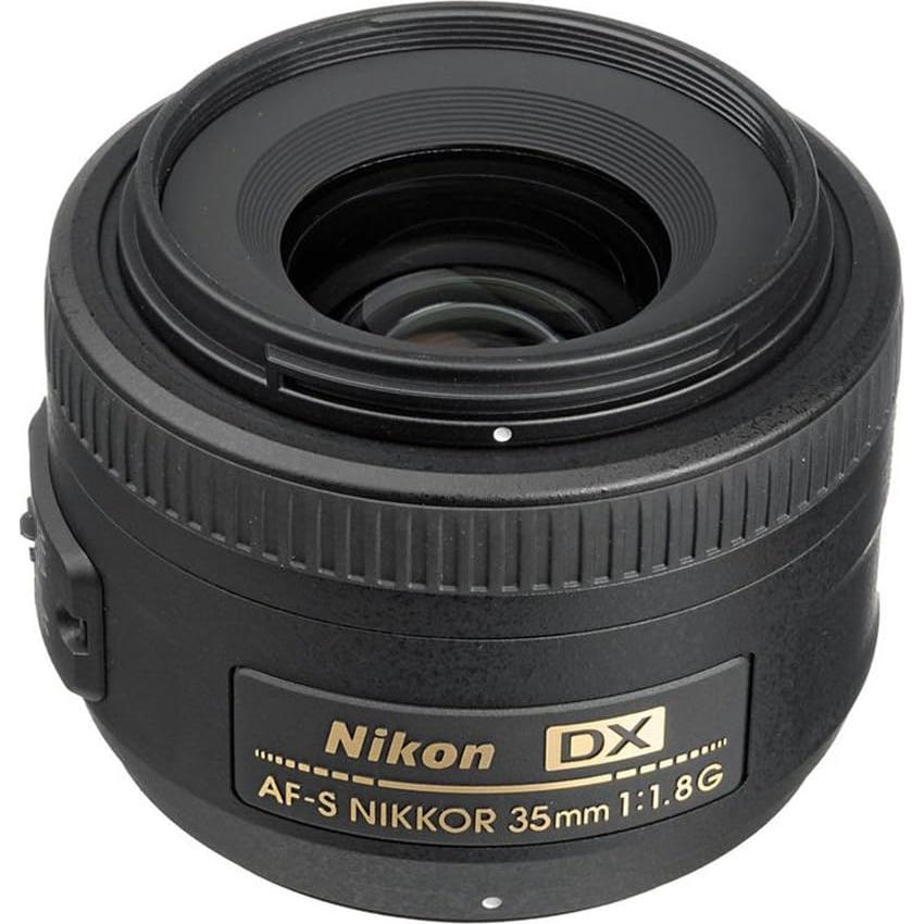 Lente Nikon AF-S DX NIKKOR 35mm f/1.8G para DSLR Negro