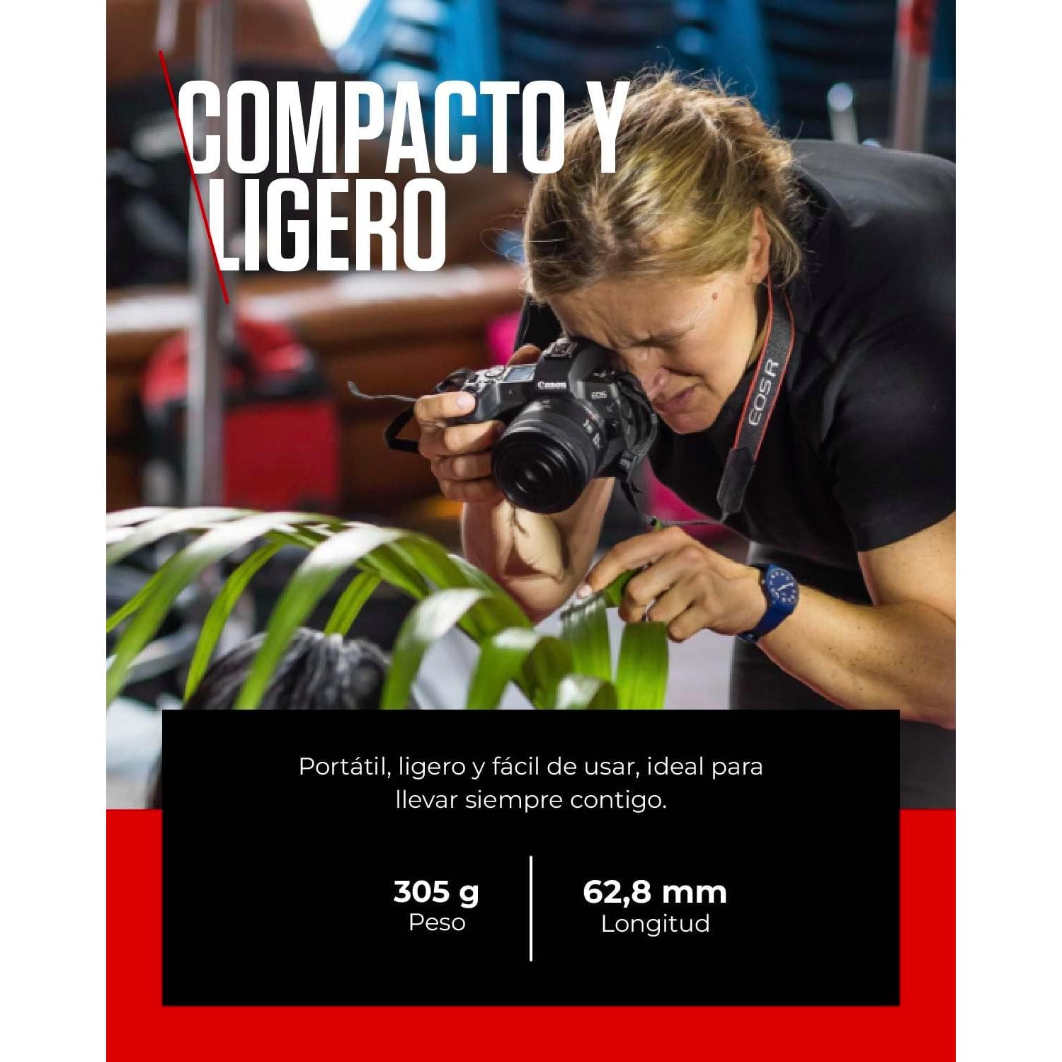 Lente Canon RF 35mm F1.8 Macro IS STM - Estabilización 5 Pasos