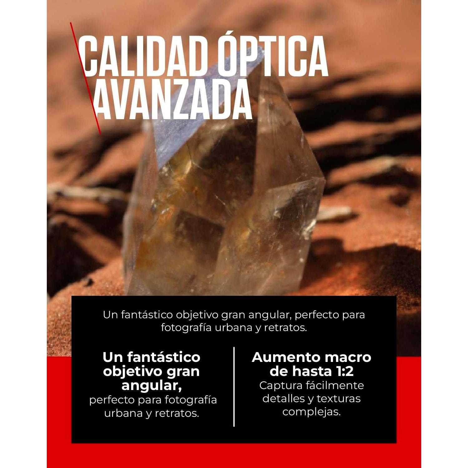 Lente Canon RF 35mm F1.8 Macro IS STM - Estabilización 5 Pasos