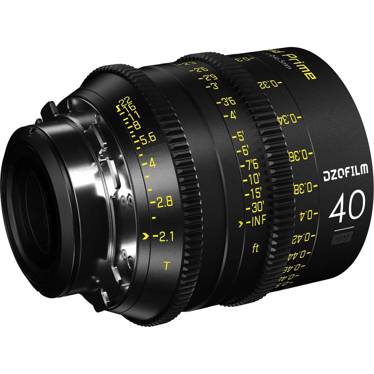 Lente de Cine DZOFILM Vespid Prime 40mm T2.1 Montura PL/EF