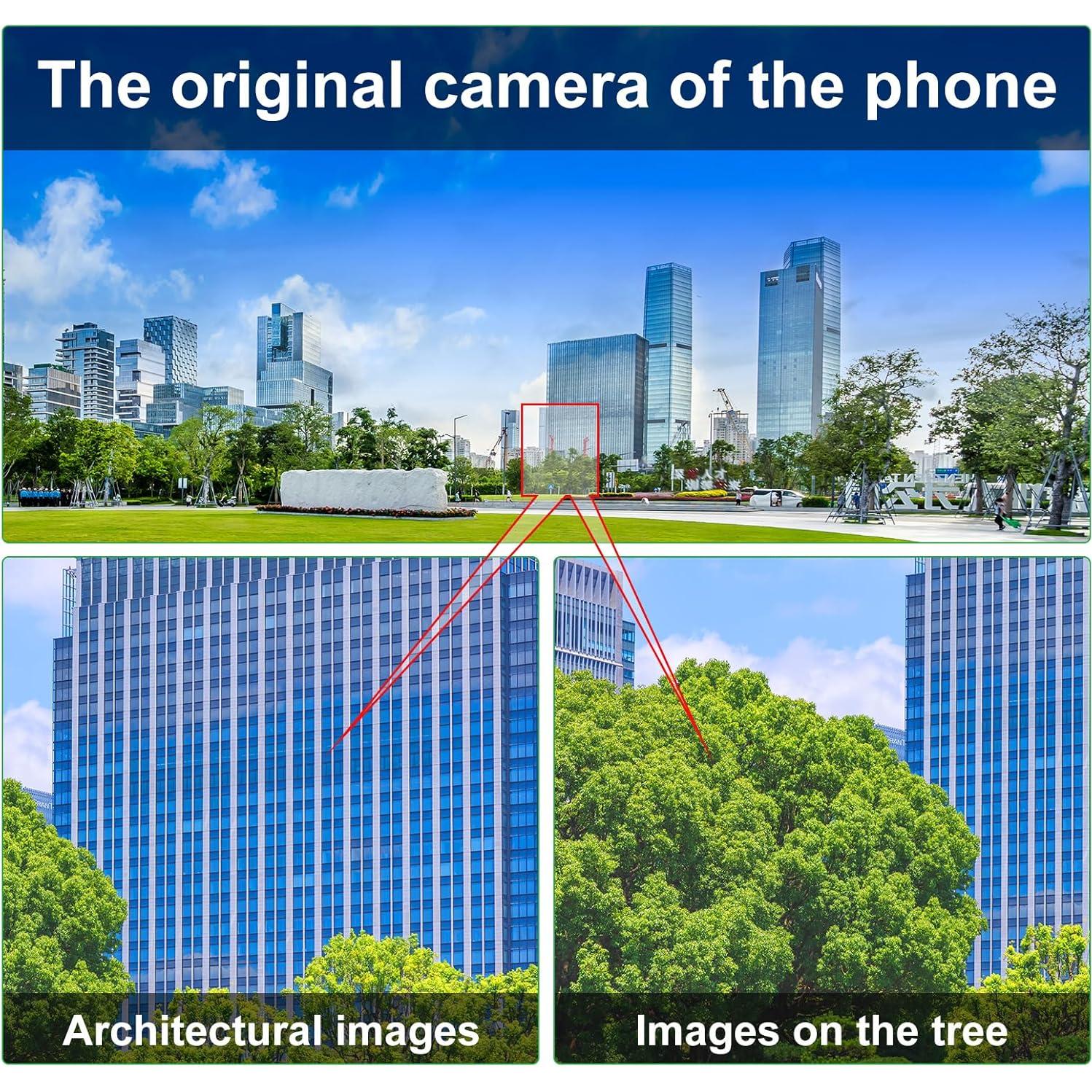 Kit de Lentes de Cámara Telefoto 28X BNIFI para Smartphone