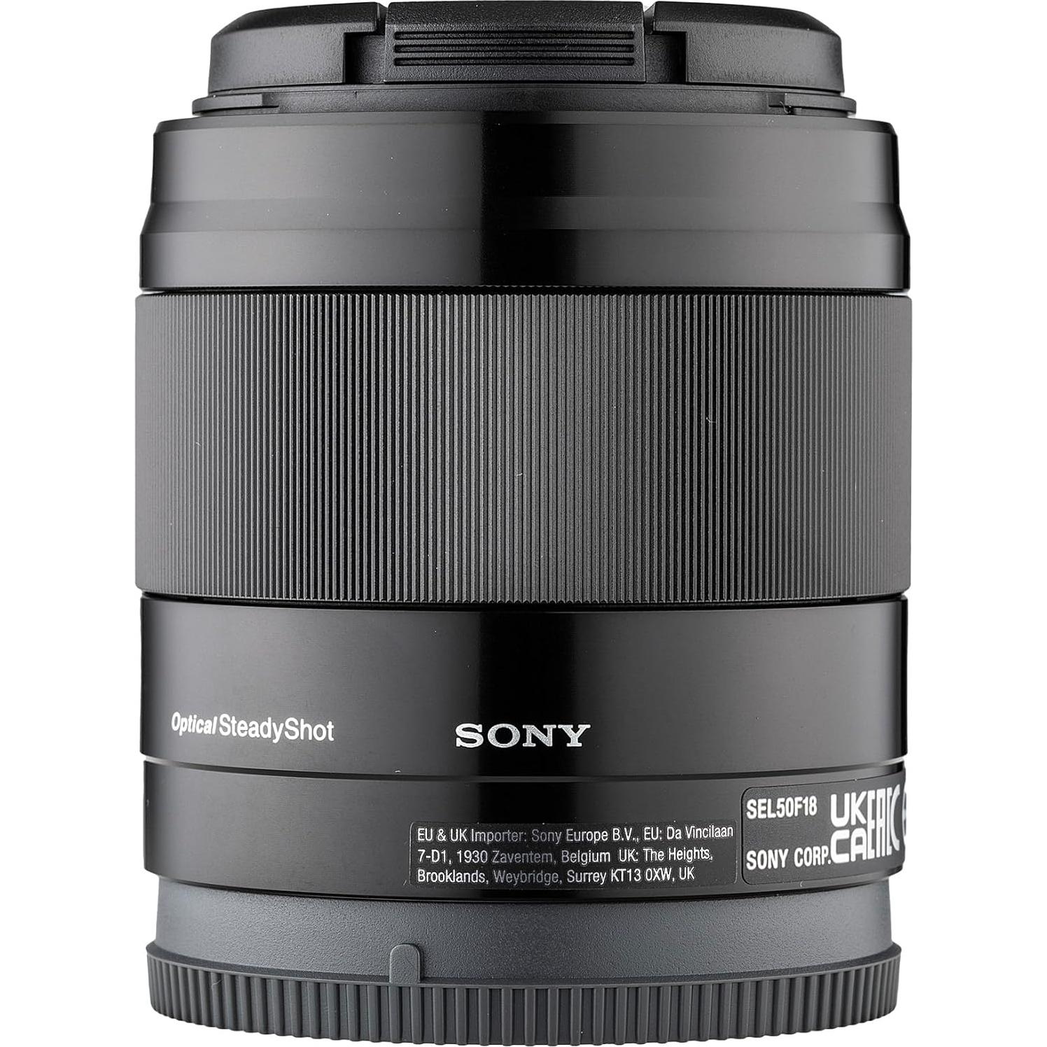 Lente Sony E 50mm f/1.8 OSS + Mochila + Tarjeta 64GB + Kit
