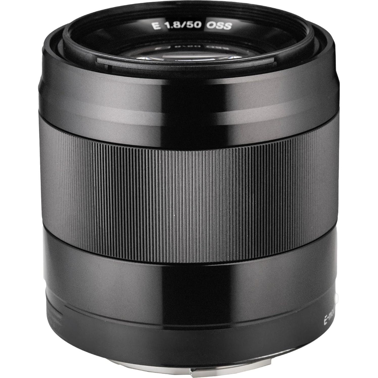 Lente Sony E 50mm f/1.8 OSS + Mochila + Tarjeta 64GB + Kit