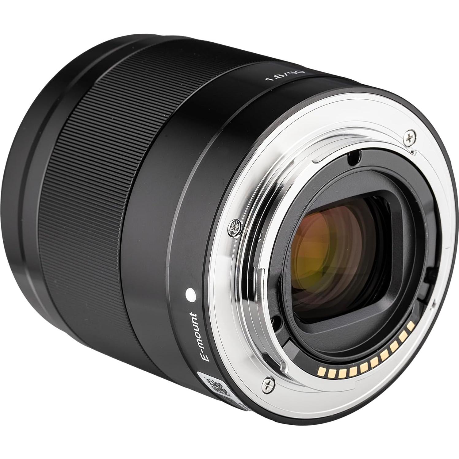 Lente Sony E 50mm f/1.8 OSS + Mochila + Tarjeta 64GB + Kit