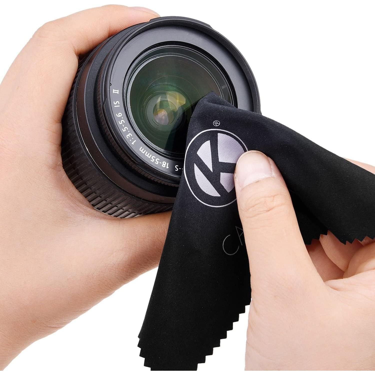 Juego de 2 parasoles de lente 55 mm CamKix - Goma Plegable