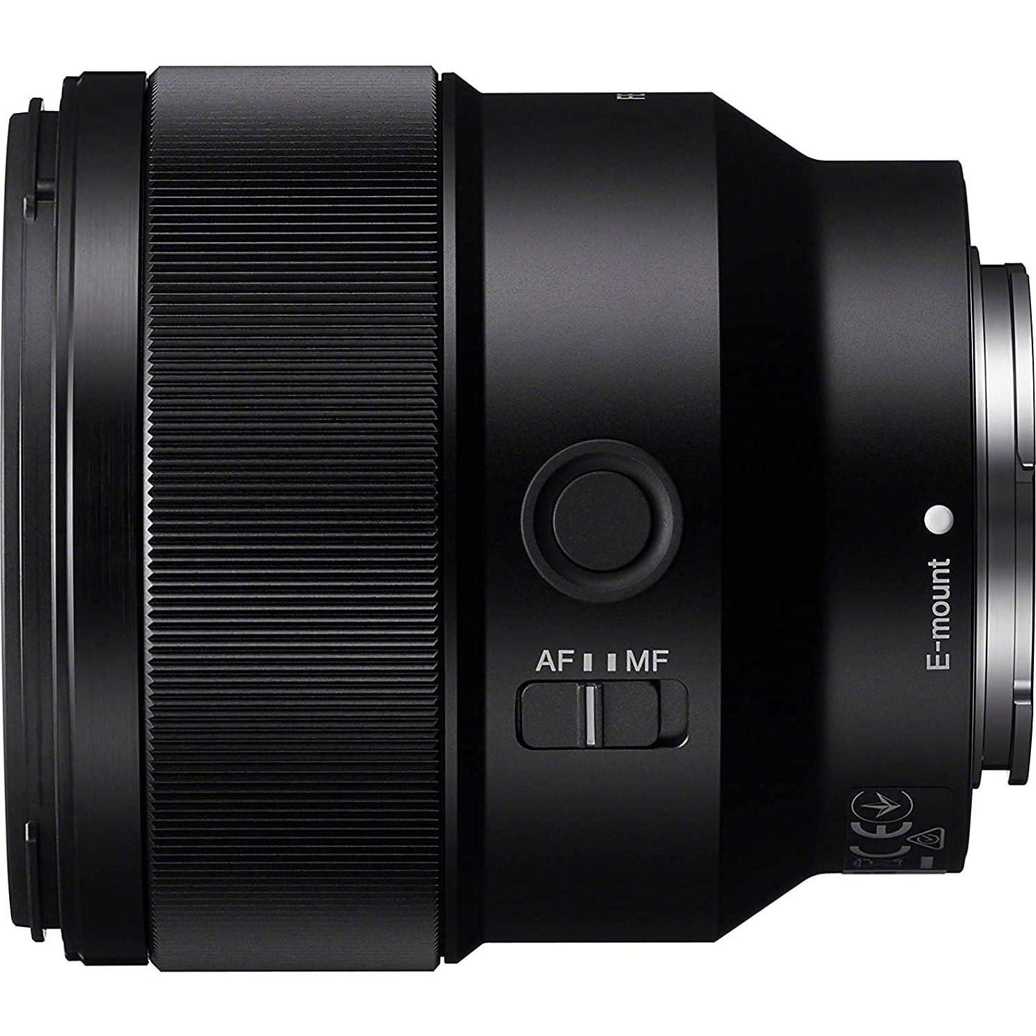 Lente Prime Sony FE 85mm f/1.8 para Cámaras E-Mount + Accesorios