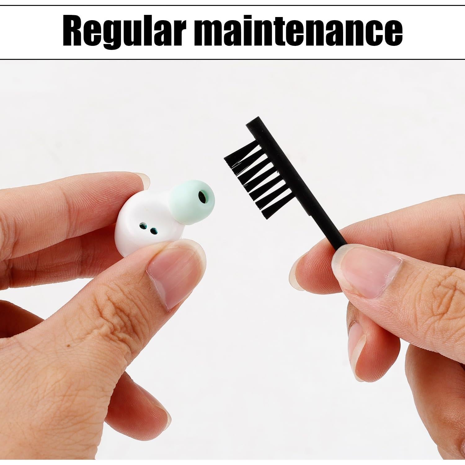 Kit de Limpieza de Audífonos NQEUEPN 12 Piezas Accesorios