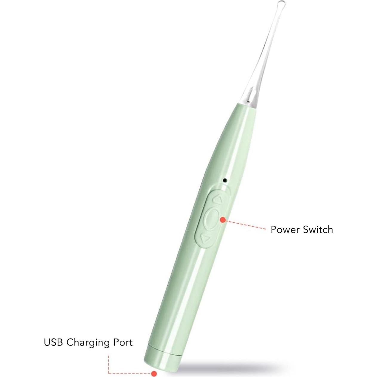 Limpiador de Cera de Oído Recargable para Bebés y Niños