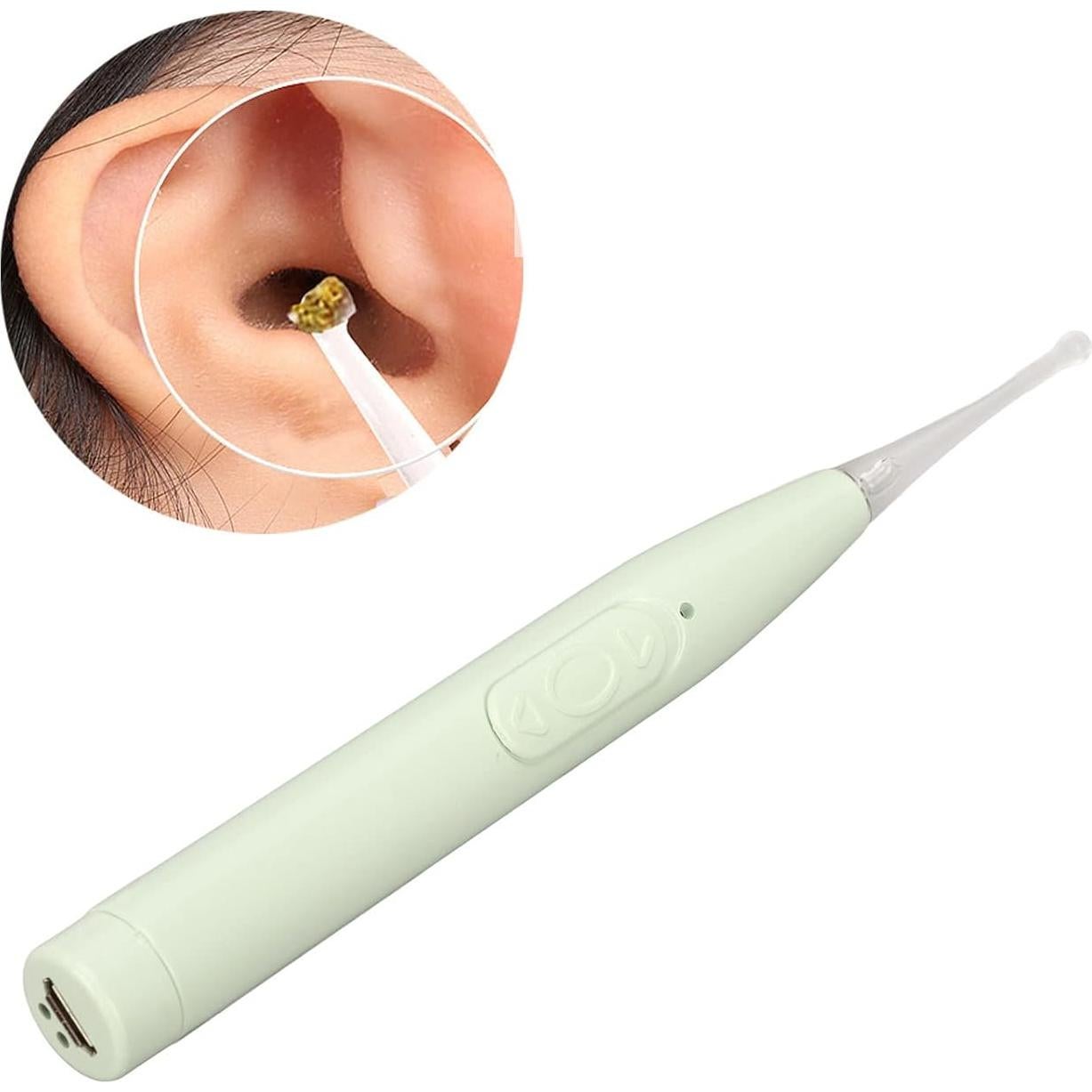Limpiador de Cera de Oído Recargable para Bebés y Niños