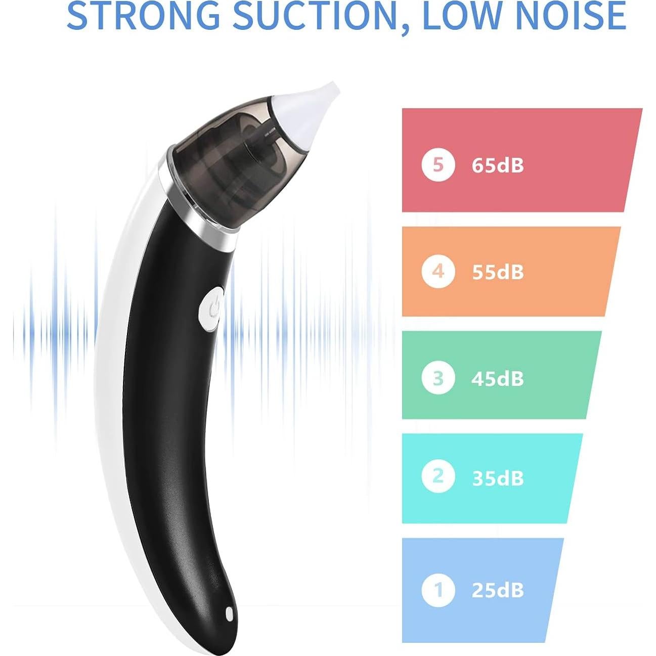 Removedor de Cera de Oído Eléctrico Simnoble 5 Niveles USB