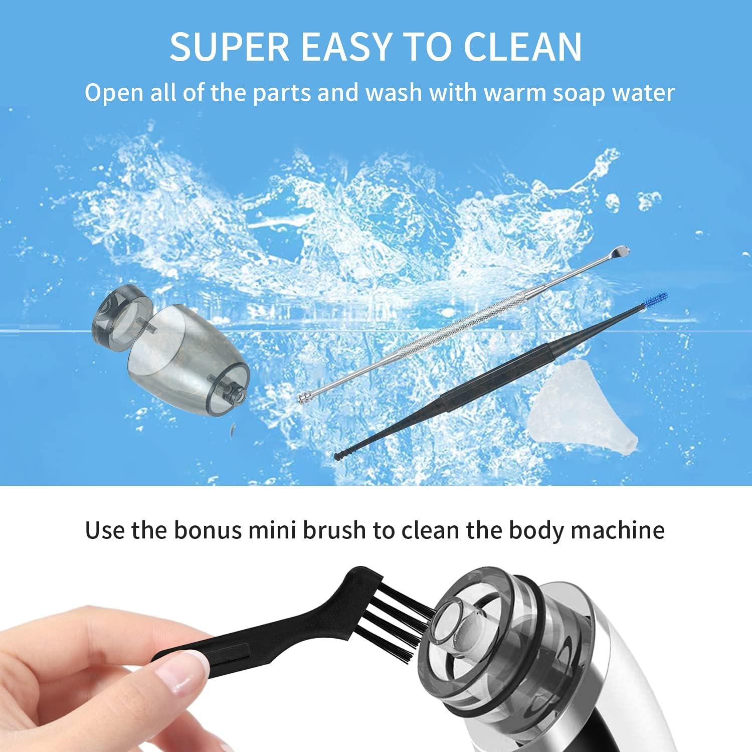 Removedor de Cera de Oído Eléctrico Simnoble 5 Niveles USB