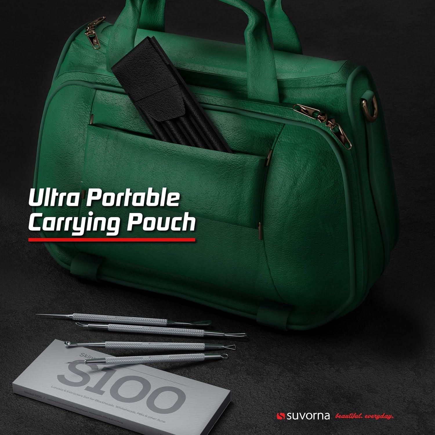 Kit de Herramientas Suvorna para Exprimir Espinillas 4 en 1