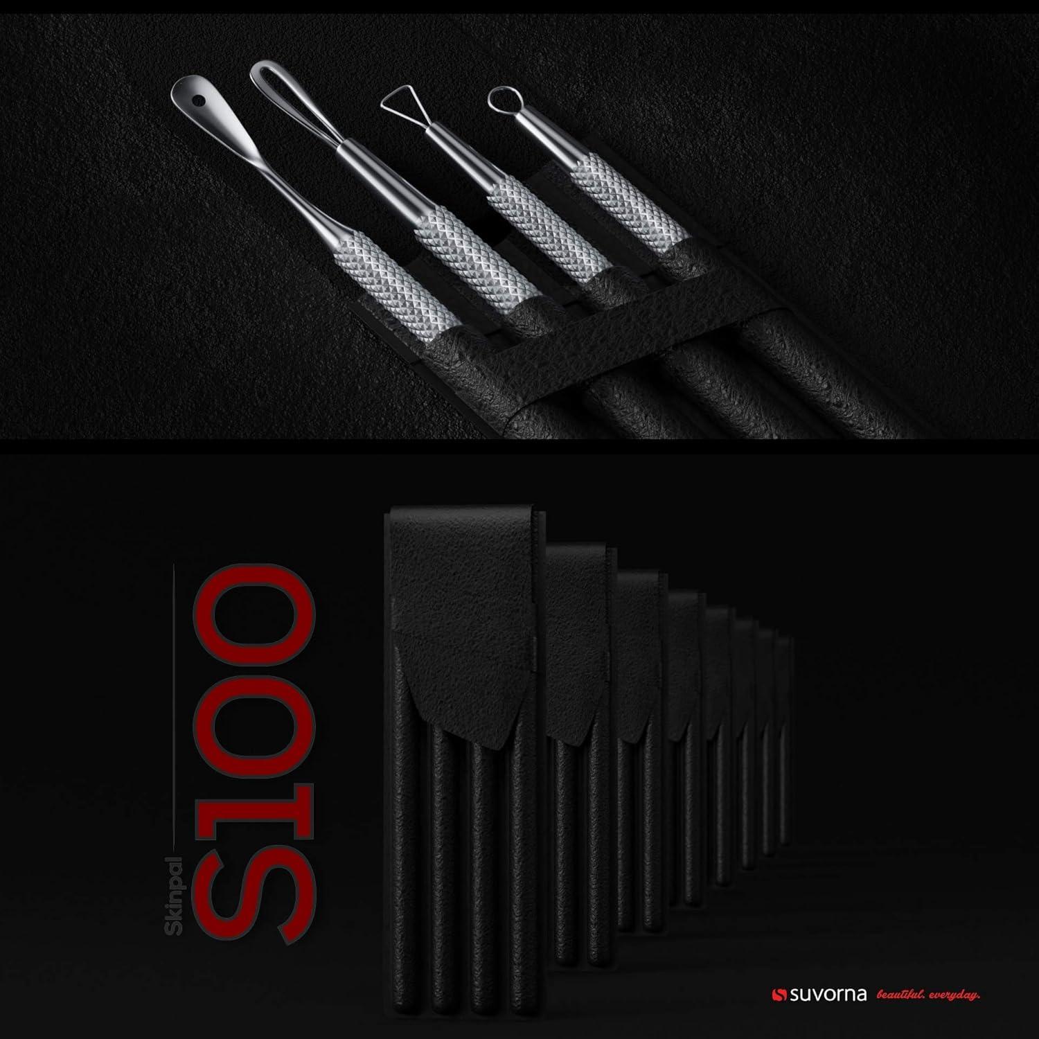 Kit de Herramientas Suvorna para Exprimir Espinillas 4 en 1